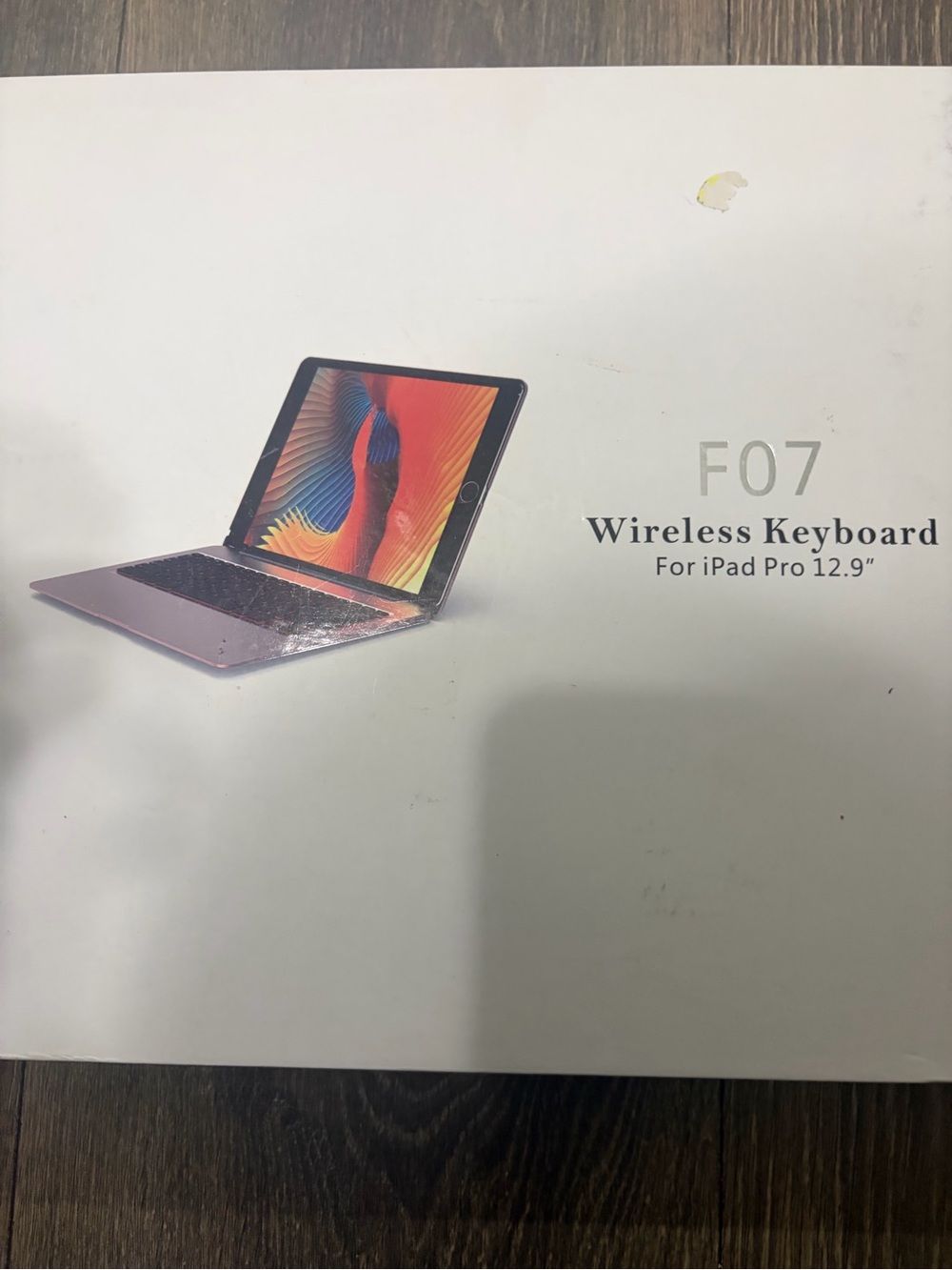 Apple Wireless Keyboard Case for iPad Pro 12.9" - Pink/Silver